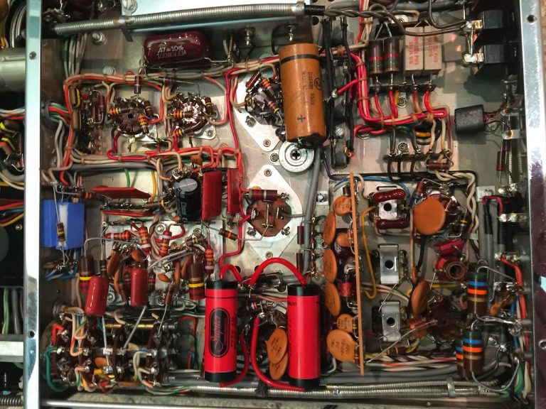 The Jupiter Condenser 'Red Astron' Capacitors in the MX110Z! Jeff's Place