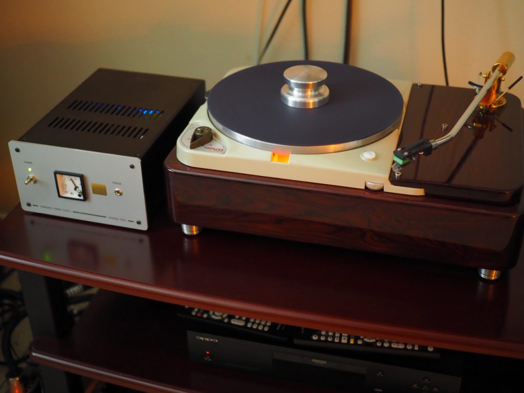 First Listen To The Hanze Hifi Hat Power Supply With The Thorens Td124 Turntable Jeff S Place