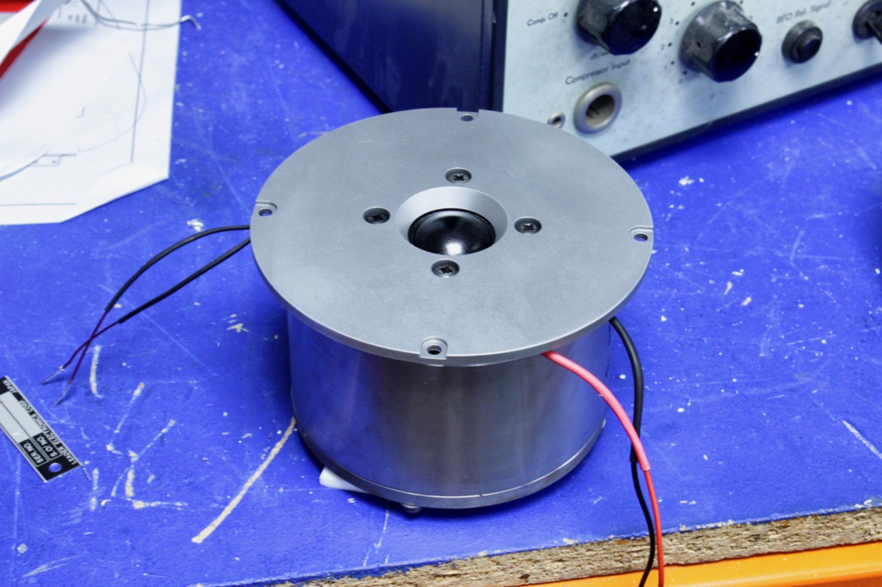 Audio Note (UK) Prototype FieldCoil Loudspeakers! Jeff's Place